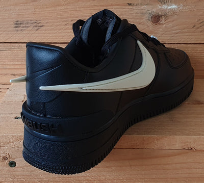 Nike Air Force 1 x Ambush Low Leather Trainers UK9/US10/EU44 DV3464-001 Black