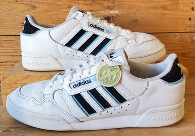 Adidas Continental 80 Low Leather Trainers UK10/US10.5/EU44.5 H05033 White