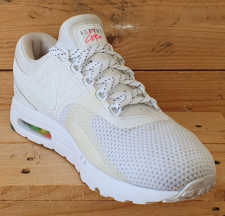 Nike Air Max Zero Be True Low Textile Trainers UK7.5 US8.5 EU42 789695 101 White VintageTrainers