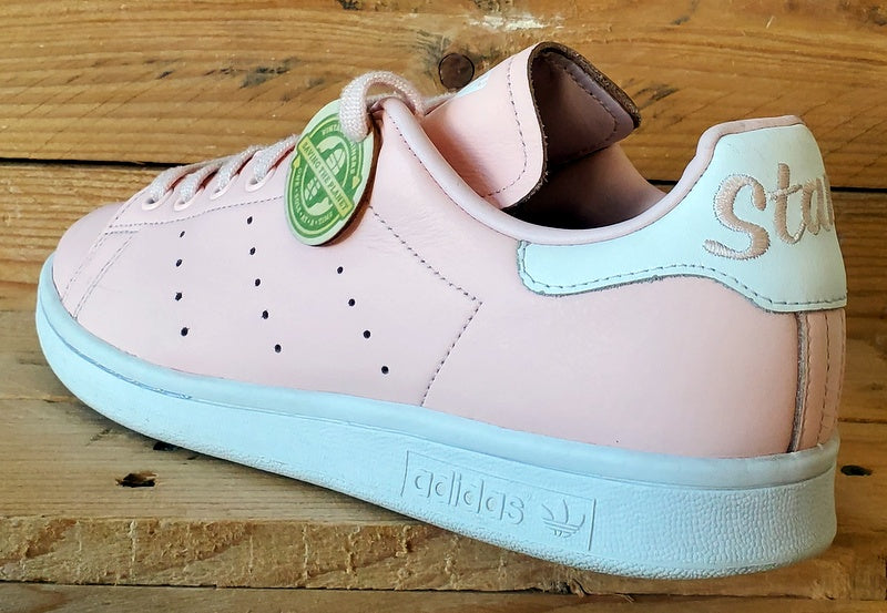 Adidas Stan Smith Low Leather Trainers UK7/US8.5/EU40.5 EE7708 Icey Pink/White
