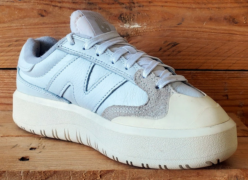 New Balance CT302 Low Leather Trainers UK4.5/US5/EU37.5 CT302OB White Moonbeam