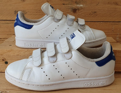 Adidas Stan Smith Low Leather Trainers UK4/US4.5/EU36.5 S80042 Cloud White