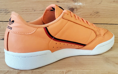 Adidas Continental 80 Low Leather Trainers UK7.5/US8/EU41 CG7124 Easy Orange