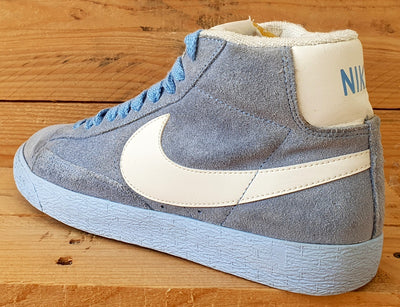 Nike Blazer Mid Suede Trainers UK5/US7.5/EU38.5 518171-403 Arctic Blue