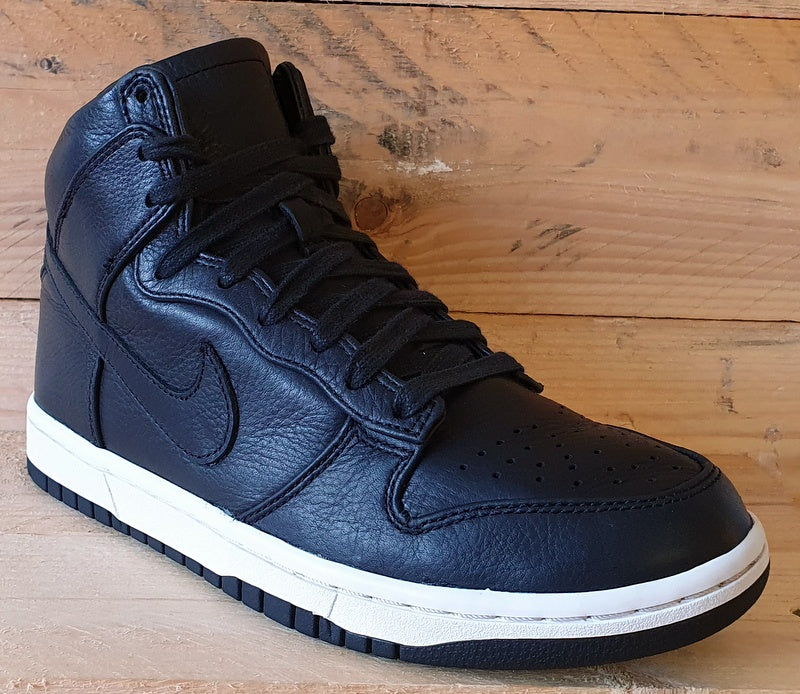 Nike Dunk High Lux SP Leather Trainers UK5/US5.5/EU38 718790-001 Black/White