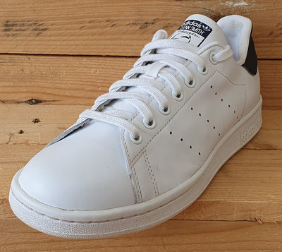 Adidas Stan Smith Low Leather Trainers UK8/US8.5/EU42 M20325 White/Navy Blue