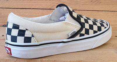 Vans Old Skool Low Canvas Trainers UK5/US7.5/EU38 751505 Cream Checkerboard