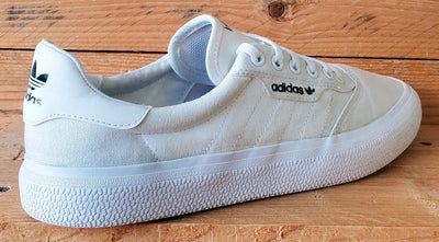 Adidas 3MC Vulc Low Canvas Trainers UK9/US9.5/EU43 B22705 Triple White