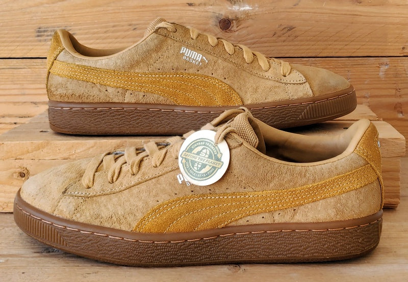 Puma Basket Classic Low Suede Trainers UK7/US8/EU40.5 363829-02 Taffy/Tan
