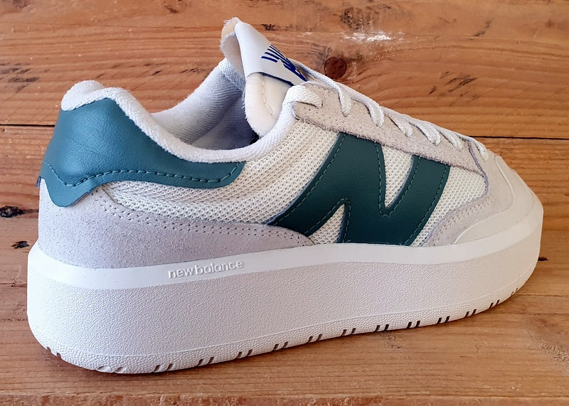 New Balance 302 Low Textile/Suede Trainers UK4.5/US5/EU37.5 CT302RO White/Green