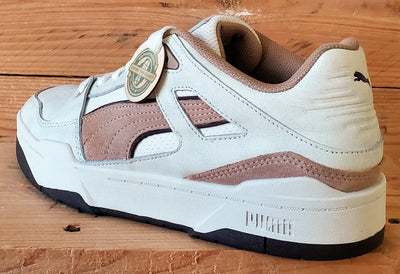 Puma Slipstream Low Leather Trainers UK6.5/US7.5/EU40 390059-03 Dusty Tan/White
