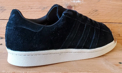 Adidas Superstar 80s Cork Low Suede Trainers UK6/US7.5/EU39 BY2963 Black
