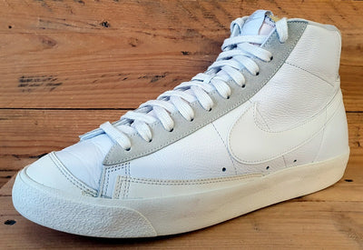 Nike Blazer Mid 77 Vintage Trainers UK10/US11/EU45 CW7583-100 Sail Platinum