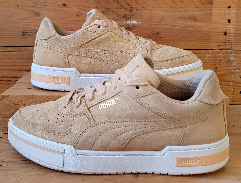 Puma CA Pro Low Suede Trainers UK9/US10/EU43 380167-03 Natural Vachetta