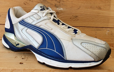 Puma ID Cell Low Textile Trainers UK9/US10/EU43 180921 05 White/Navy/Silver