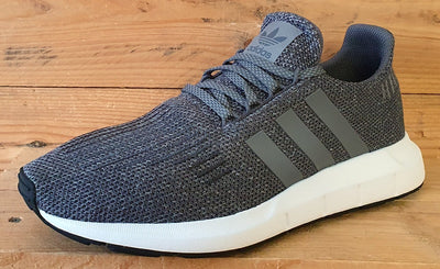 Adidas Originals Swift Run Low Textile Trainers UK9/US9.5/EU43 EE6559 Grey