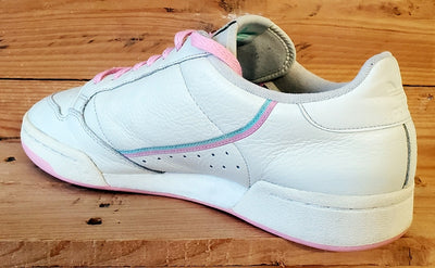 Adidas Continental 80 Low Leather Trainers UK10/US10.5/EU44.5 BD7645 Off White