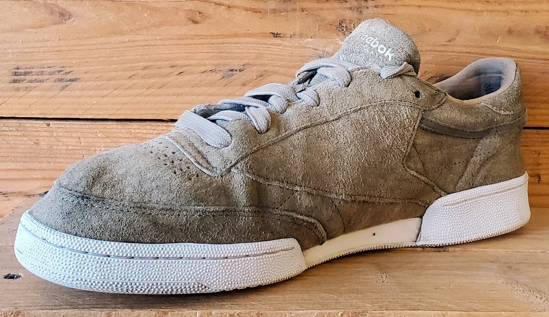 Reebok Club C 85 Low Suede Trainers UK10/US11/EU44.5 BD1897 Oatmeal Driftwood