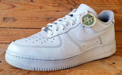 Nike Air Force 1 Low Leather Trainers UK10/US11/EU45 CW2288-111 Triple White