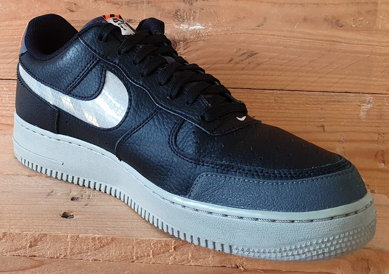 Nike Air Force 1 Under Construction Low Trainers UK8/US9/EU42.5 BQ4421-002 Black