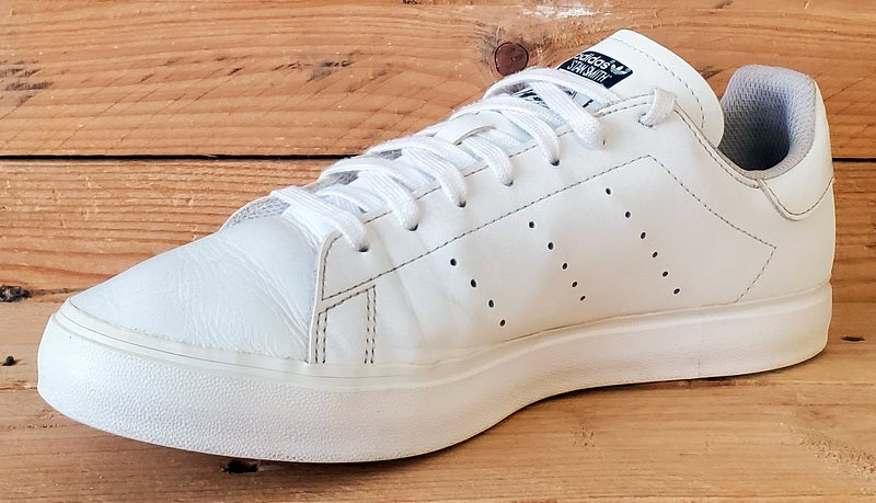 Adidas Stan Smith Low Leather Trainers UK5.5/US6/EU38.5 EG0381 White/Gold