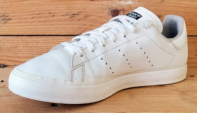 Adidas Stan Smith Low Leather Trainers UK5.5/US6/EU38.5 EG0381 White/Gold