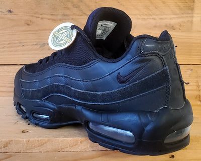 Nike Air Max 95 Low Leather/Textile Trainers UK8.5/US9.5/EU43 CI3705-001 Black