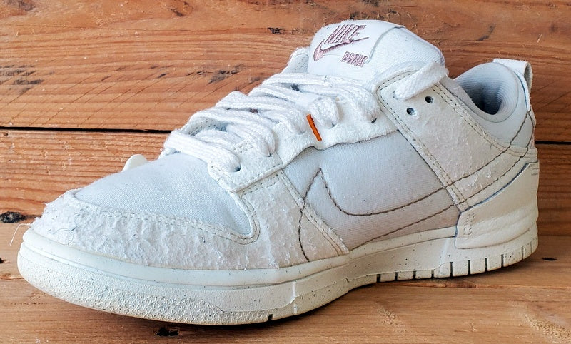 Nike Dunk Disrupt 2 Low Canvas Trainers UK6/US8.5/EU40 DH4402-100 Pale Ivory
