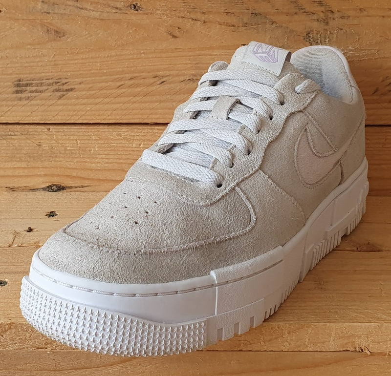 Nike Air Force 1 Pixel Low Suede Trainers UK6.5/US9/E40.5 DN5058-001 Photon Dust