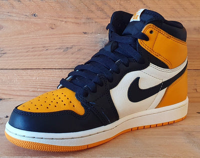 Nike Air Jordan 1 Retro High OG Trainers UK5.5/US8/EU38.5 555088-711 Yellow Toe