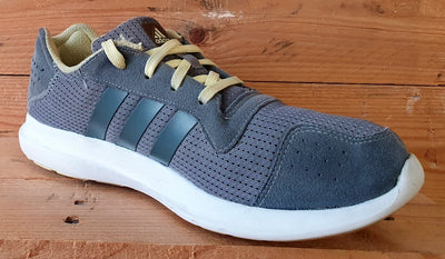 Adidas Element Refresh Low Textile Trainers UK7.5/US9/EU41 AQ2224 Grey/Yellow