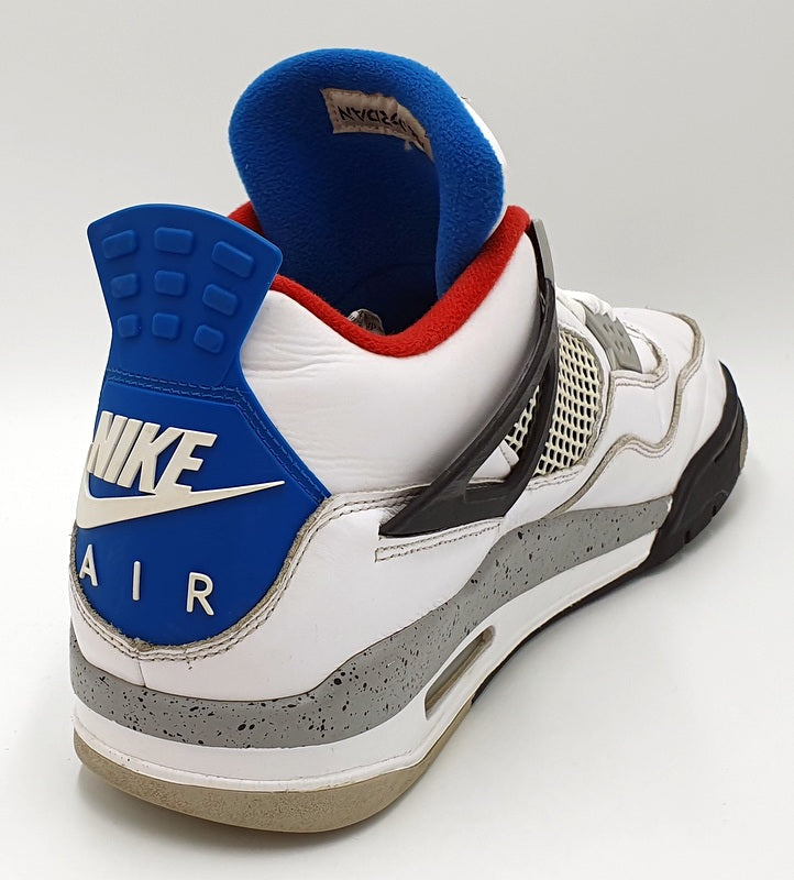 Nike Air Jordan 4 Retro "What The" Trainers CI1184-146 Red/Blue UK12/US13/EU47.5