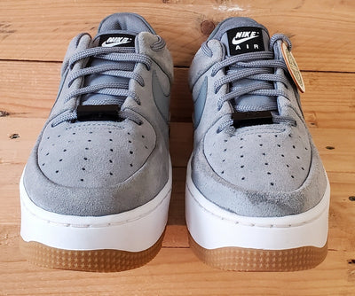 Nike Air Force 1 Sage Low Suede Trainers UK5/US7.5/EU38.5 AR5339-003 Cool Grey