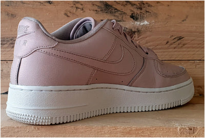 Nike Air Force 1 SS GS Low Leather Trainers UK5.5/US6Y/E38.5 AV3216-600 Silt Red