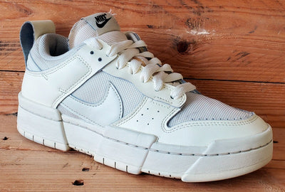 Nike Dunk Disrupt Low Leather Trainers UK5.5/US8/EU39 CK6654-105 Coconut Milk