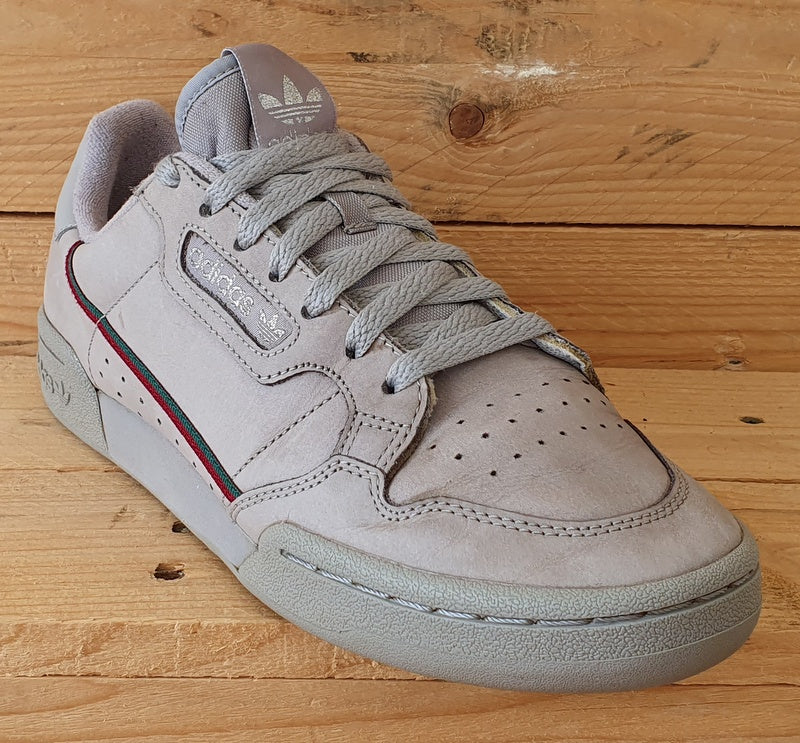 Adidas Continental 80 Low Suede Trainers UK7/US7.5/EU40.5 EE3771 Triple Grey