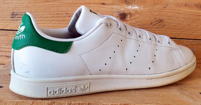Adidas Stan Smith Low Leather Trainers UK9.5/US10/EU44 M20324 White/Green