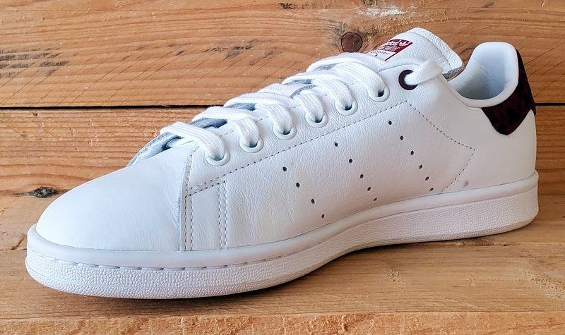 Adidas Stan Smith Low Leather Trainers UK6/US7.5/EU39 EE4896 White/Leopard