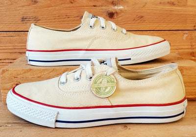 Converse Chuck Taylor All Star Canvas Trainers UK7/US7/EU40 118021 Cream/White