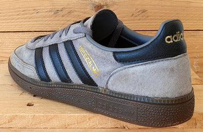 Adidas Handball Spezial Low Suede Trainers UK8/US8.5/EU42 GY9420 Grey/Black Gum