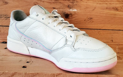 Adidas Continental 80 Low Leather Trainers UK10/US10.5/EU44.5 BD7645 Off White