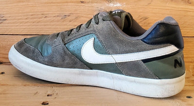 Nike SB Delta Force Low Leather Trainers UK7/US8/EU41 942237-200 Green/White