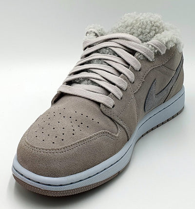 Nike Air Jordan 1 Sherpa Fleece Trainers DO0750-002 College Grey UK9/US11.5/EU44