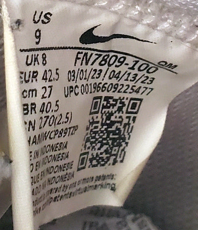 Nike Blazer 77 Multi Swoosh Mid Leather Trainers UK8/US9/EU42.5 FN7809-100 White