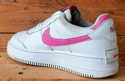 Nike Air Force 1 Shadow Low Leather Trainers UK7/US9.5/EU41 CI0919-102 White