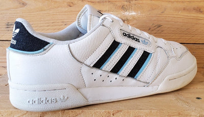 Adidas Continental 80 Low Leather Trainers UK10/US10.5/EU44.5 H05033 White