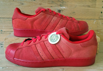 Adidas Superstar RT Low Suede Trainers UK10/US10.5/EU44.5 S79475 Triple Red