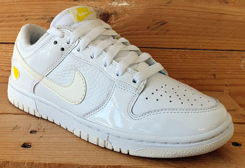 Nike Dunk Low Valentines Day Trainers UK3/US5.5/EU36 FD0803-100 Yellow Heart