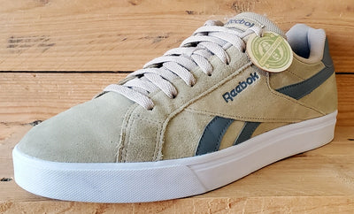 Reebok Royal Complete 3.0 Suede Trainers UK8.5/US9.5/EU42.5 FV0247 Beige/Silver