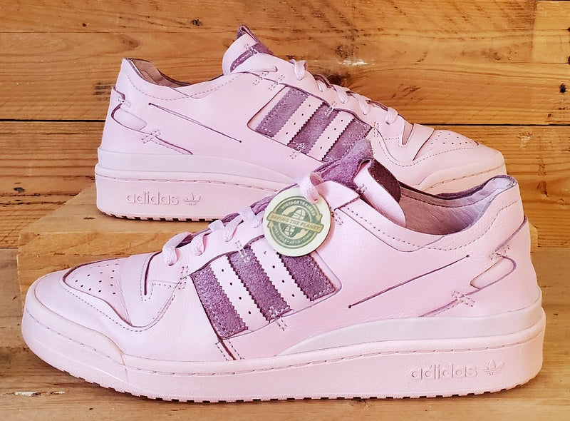 Adidas Forum 84 Minimalist Low Leather Trainers UK11/US11.5/EU46 FY8277 Pink 